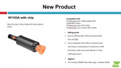 New Products W1103A with chip is available