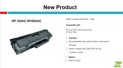 New Products compatible for W1103AC/W1004AC are available